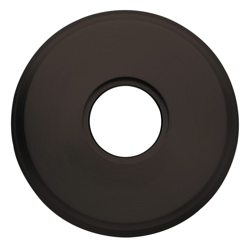 Baldwin 5075.IDM 5075 Dummy Rosette Only from the Estate Collection - Single Oil Rubbed Bronze Hardware Accessories and Parts Door Hardware Parts Trim