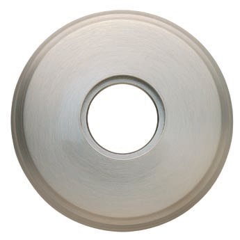 Baldwin 5075.IDM Single Estate Rosette for Dummy Functions Distressed Antique Nickel Hardware Accessories and Parts Door Hardware Parts Trim Plates