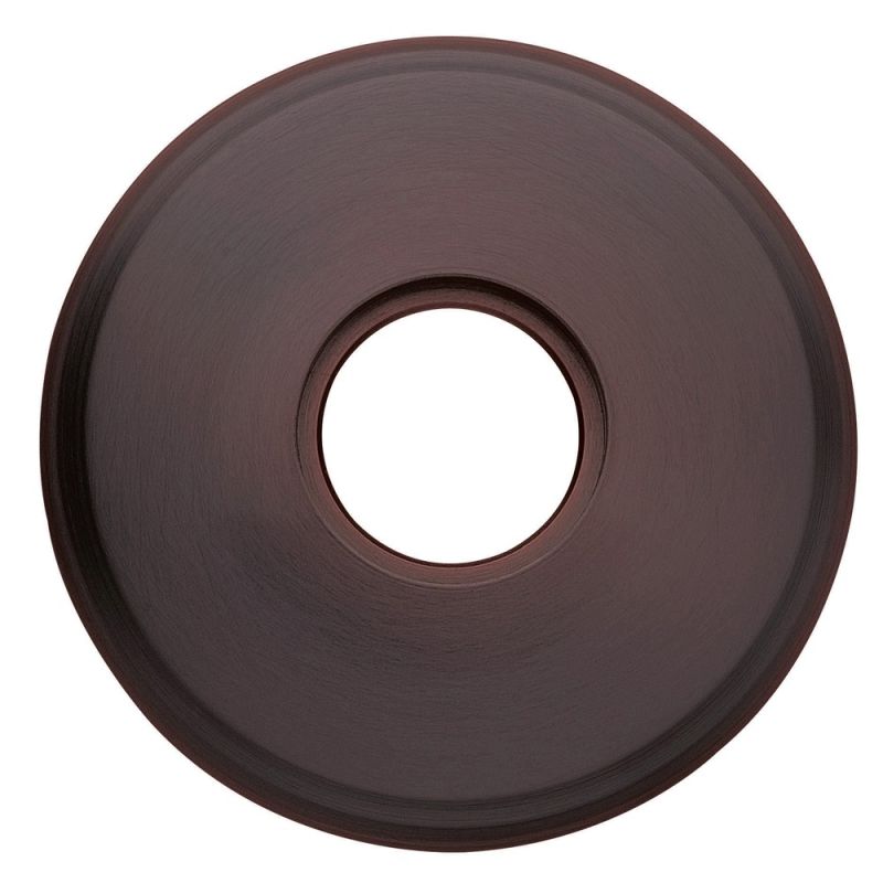 Baldwin 5075.I Single Estate Rosette for Passage Functions Venetian Bronze Hardware Accessories and Parts Door Hardware Parts Trim Plates
