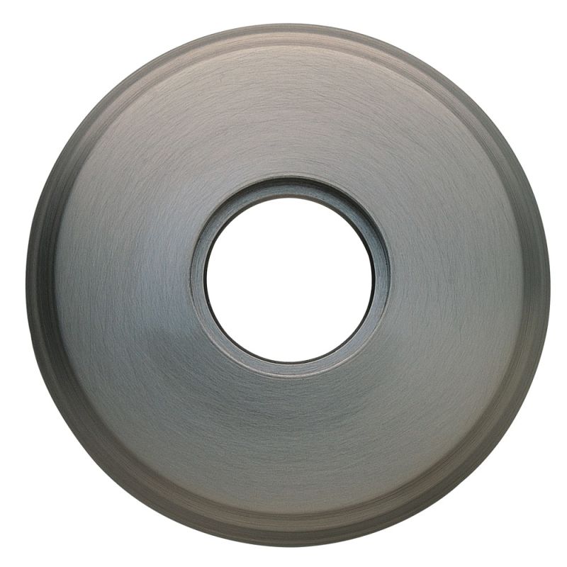 Baldwin 5075.I Single Estate Rosette for Passage Functions Antique Nickel Hardware Accessories and Parts Door Hardware Parts Trim Plates