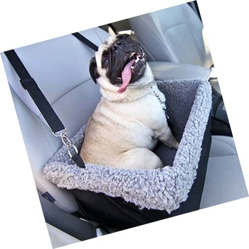 Devoted Doggy Deluxe Dog Booster Car Seat Premium Quality Metal Frame Constru.