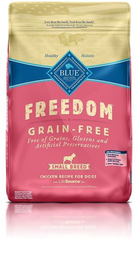 Blue Buffalo Freedom Grain-Free Chicken Dry Adult Dog Food, Small Breed, 11 Lbs