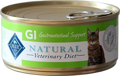 BLUE Natural Veterinary Diet GI Gastrointestinal Support for Cats 5.5Oz Can, of