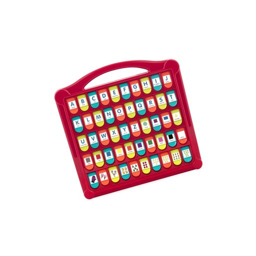 Battat Hide & Seek Alphabet Pop-up 50 Shapes Colors Letters Numbers Lea.