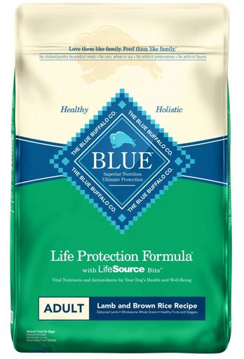 New BLUE Life Protection Formula Adult Lamb and Brown Rice Dry Dog Food 30-lb