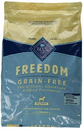 Blue Buffalo Freedom Grain Free Chicken Recipe Puppy Dry Dog Food, 11-Pound, Ne