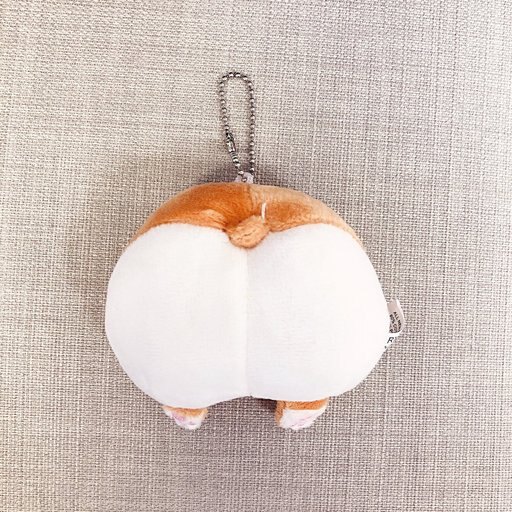 Corgi Butt Plush Charm