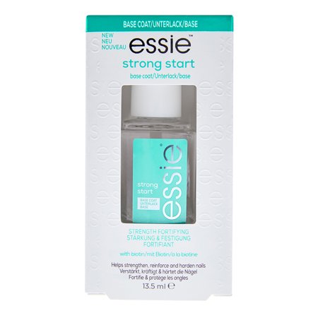 Essie Strong Start Base Coat - Strengthening - 0.46 Fl Oz: Formaldehyde-Free, Vegan, Animal by-Product-Free