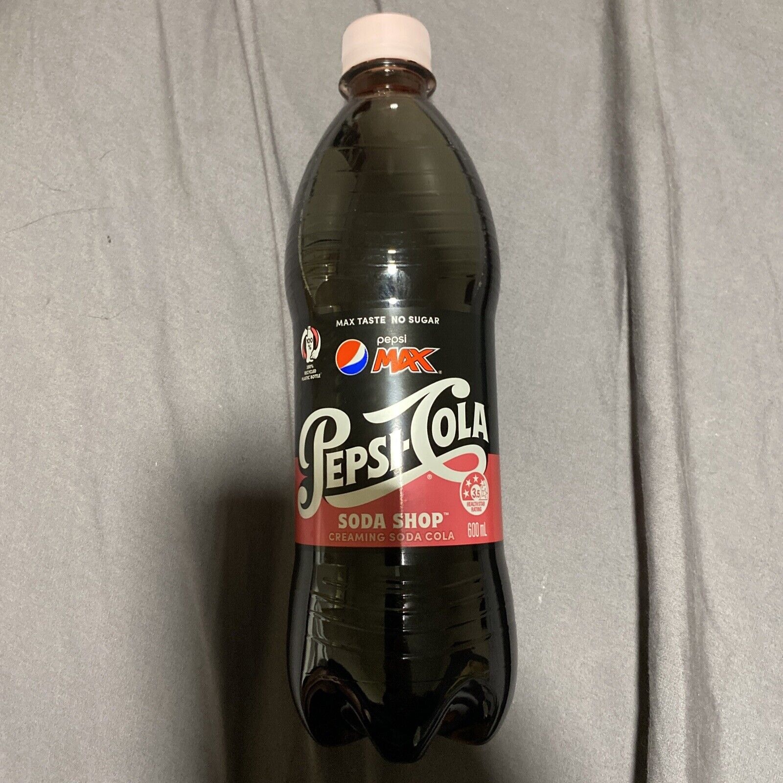 PEPSI MAX 600ml ¡¡¡ CREAMING SODA COLA ¡¡¡ SODA SHOP- “MAX TASTE NO SUGAR” Pepsi thumbnail