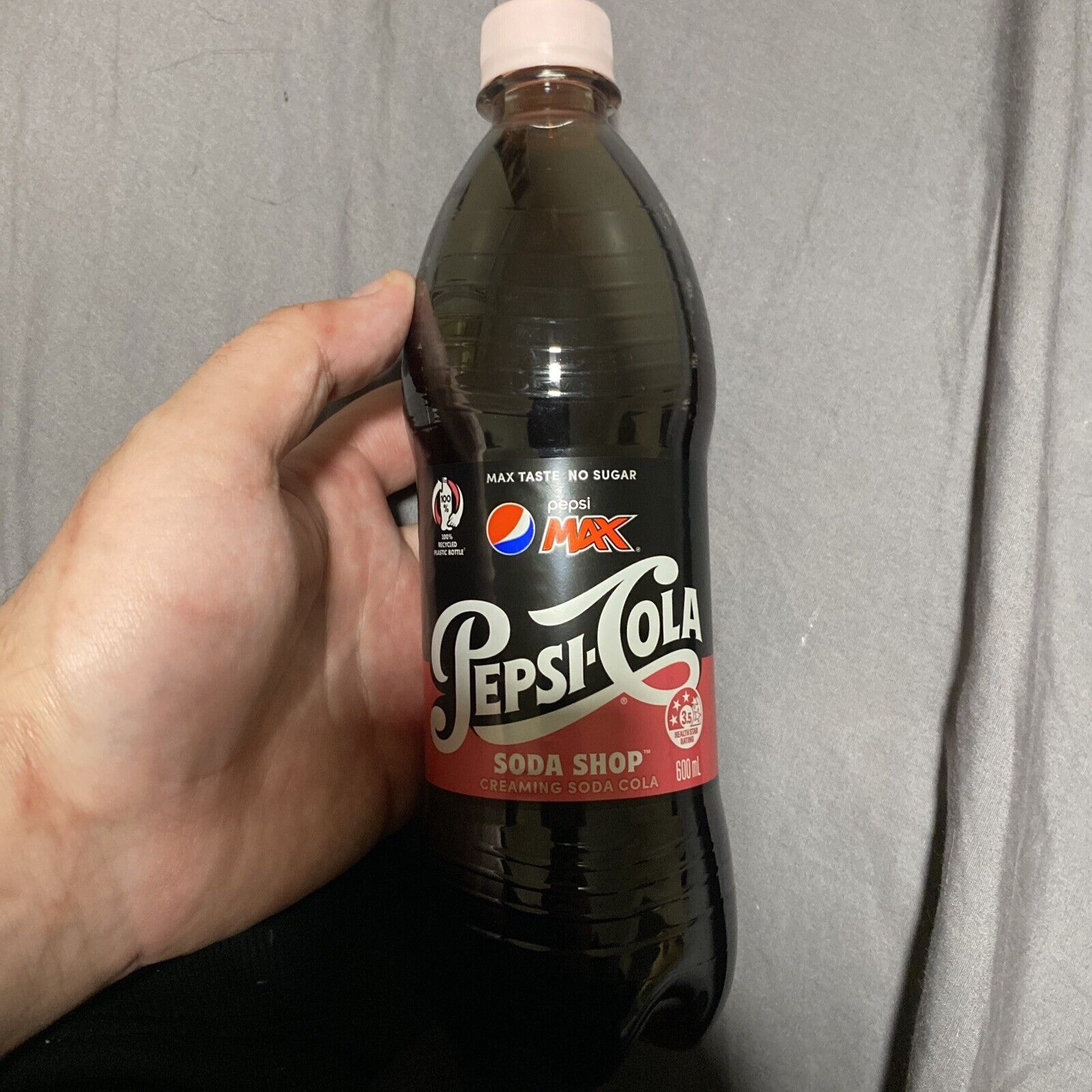 PEPSI MAX 600ml ¡¡¡ CREAMING SODA COLA ¡¡¡ SODA SHOP- “MAX TASTE NO SUGAR” Pepsi thumbnail