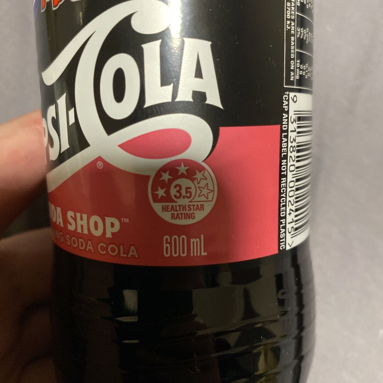 PEPSI MAX 600ml ¡¡¡ CREAMING SODA COLA ¡¡¡ SODA SHOP- “MAX TASTE NO SUGAR” Pepsi thumbnail