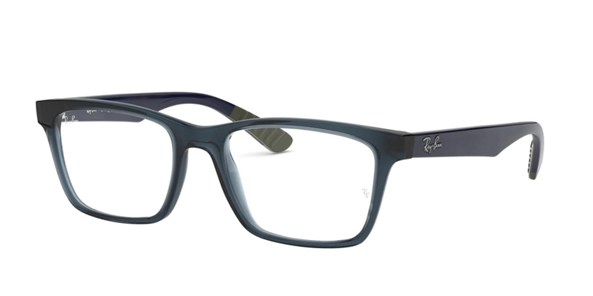 Ray-Ban 7025 Eyeglasses 5796 - Blue Men Square