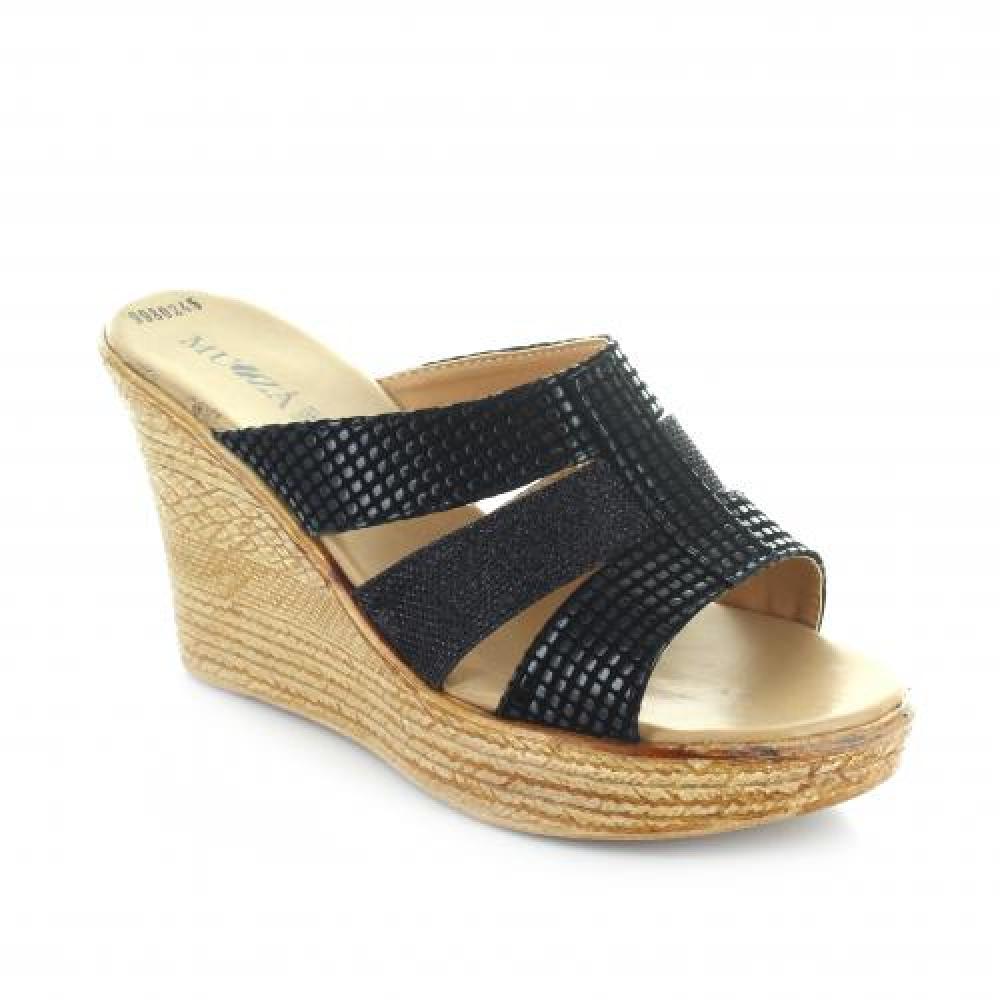 Sandalia Para Mujer 9980-038729 Negro Muzza Talla: 26.00