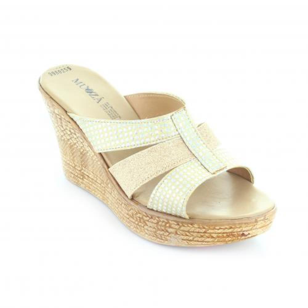 Sandalia Para Mujer 9980-038728 Beige Muzza Talla: 25.00
