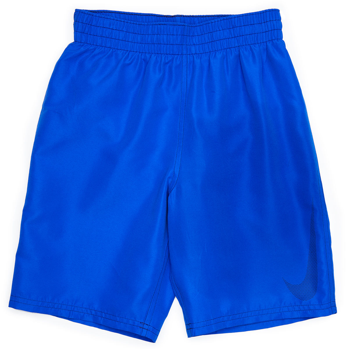 Nike Big Boys' 8 in. Swoosh Solid Lap Volley Shorts