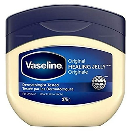 Vaseline 100% Pure Petroleum Jelly  Original Skin Protectant  13 Oz (Pack of 2)