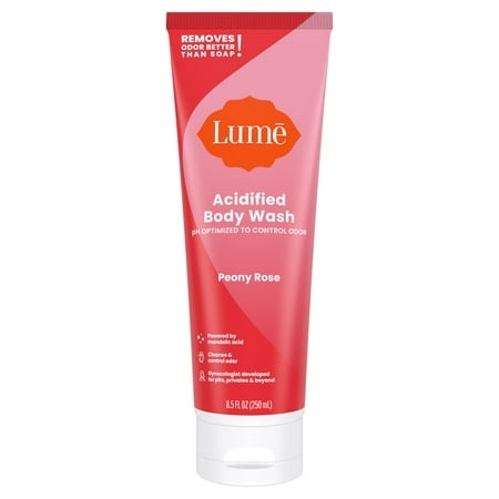 Lume Acidified Body Wash RE32 24 Hour Odor Control Removes Odor Better Than Soap Moisturizing Formula SLS Free Paraben Free Safe for Sensitive Skin 85