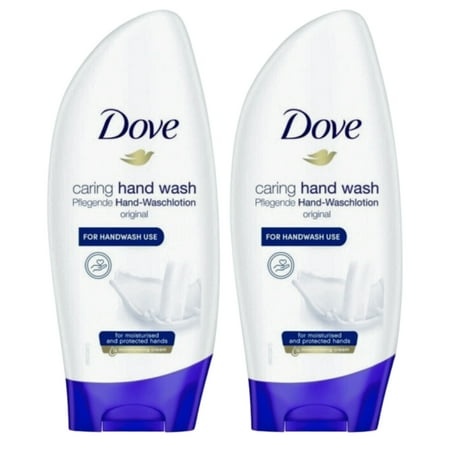 Dove Caring Hand Wash 250 Ml for Men Women Moisturizers Soft Smooth Skin Nourishing Personal Caring Hand Wash Care Cleanser Deep Clean Liquid Soap 2 B