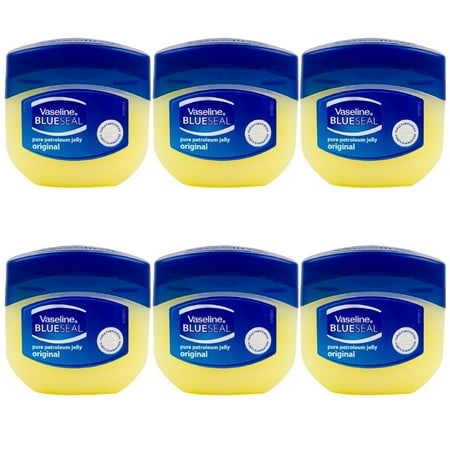 6 Pack Vaseline Blue Seal Rich Conditioning Petroleum Healing Jelly Cream 100 ML