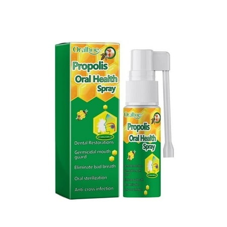 CHUAYA Propolis Oral Health Spray  Propolis Oral Spray  Clean Teeth Stains  Lighitening Teeth  Freshen Breath