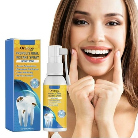 Taylonsss Propolis Oral Instant Spray Propolis Oral Health Spray Propolis Oral Spray Fresh Breath Spray 30ml