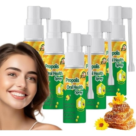 Propolis Oral Health Spray  Clean Teeth Stains  Whitening Teeth  Freshen Breath 20ml