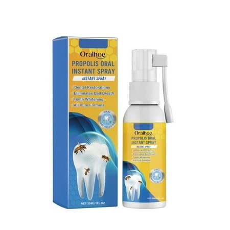 Biweutydys 2024 New Propolis Oral Instant Spray Propolis Oral Health Spray Propolis Oral Spray Fresh Breath Spray 30ml  Great Holiday Gift