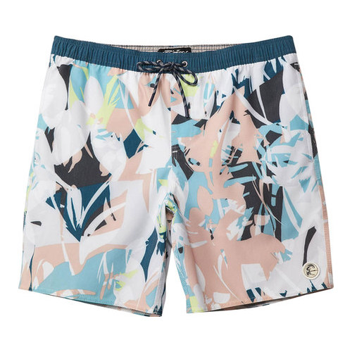 Men's O'Neill Composition Volley Cruzer Boardshort, Size: L (34), Pale Pink