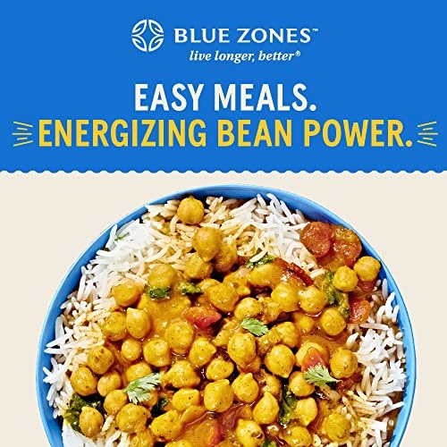 Bush's Best Blue Zones Organic Bowl Topper Curried Chickpeas 15 Oz thumbnail
