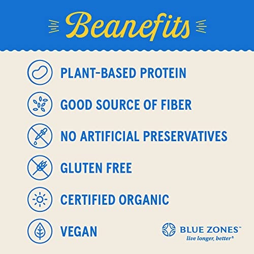 Bush's Best Blue Zones Organic Bowl Topper Curried Chickpeas 15 Oz thumbnail