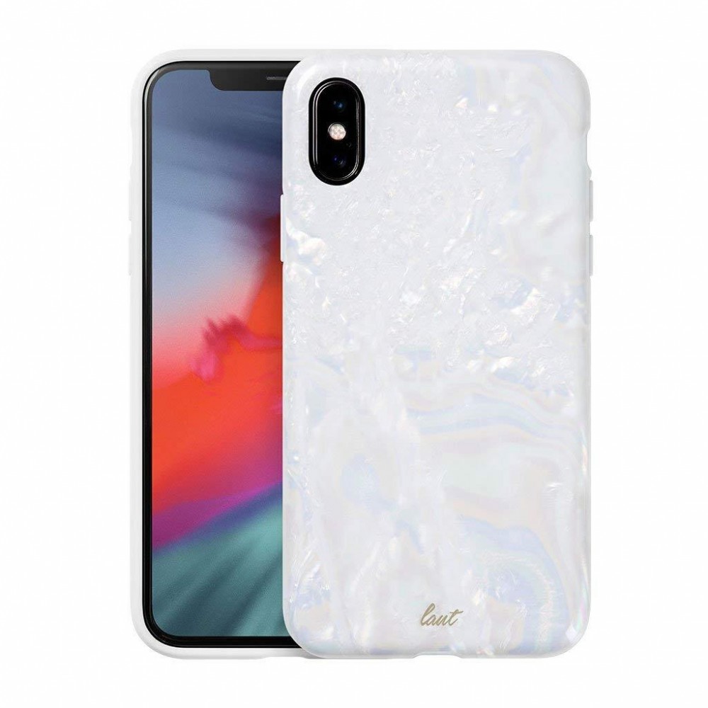 Laut Pop Arctic Pearl Apple iPhone X Schutzhülle Case Backcover Anti-Scratch Weiß - Neu