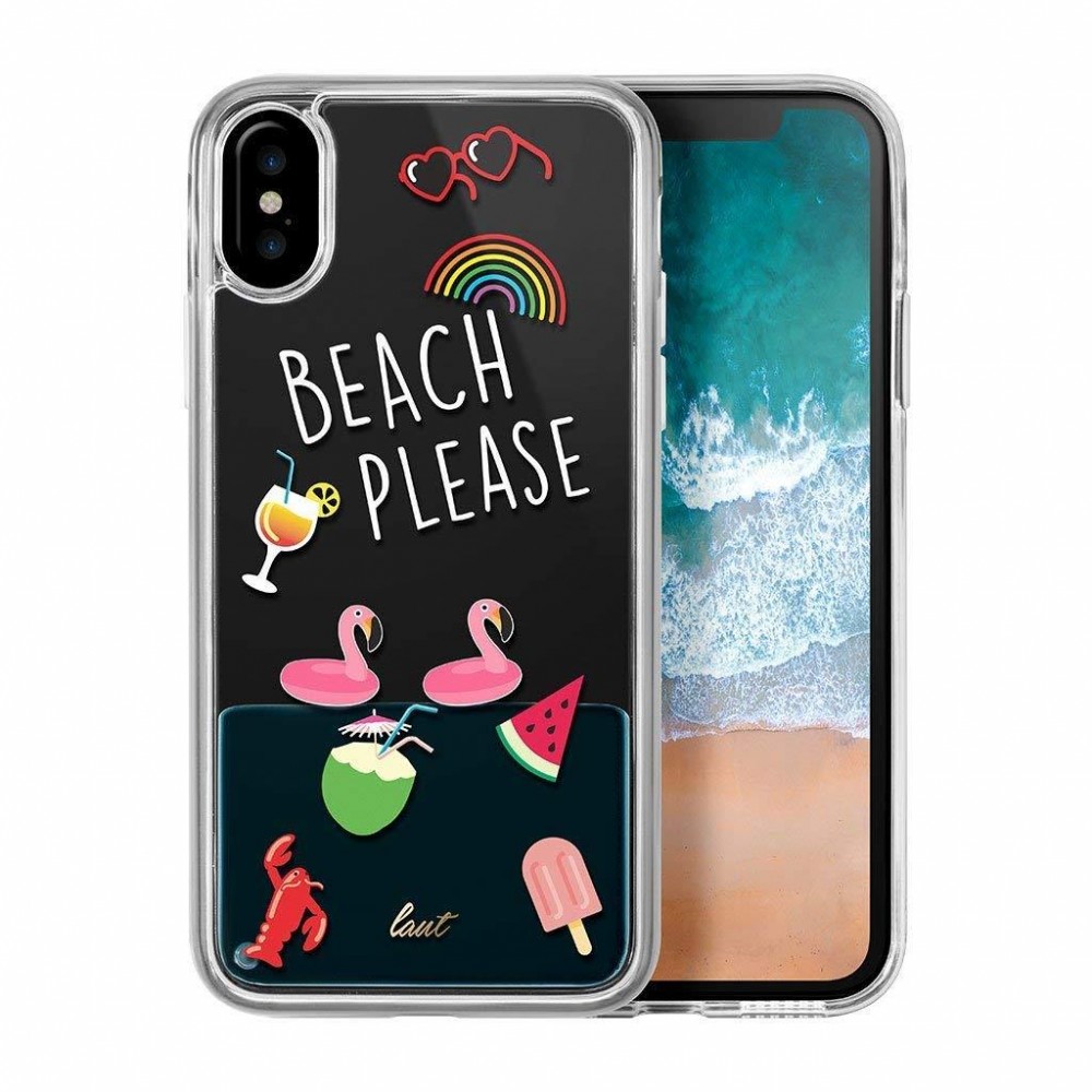 Laut Pop Beach Please Case Apple iPhone X Schutzhülle Anti-Scratch Backcover - Neu