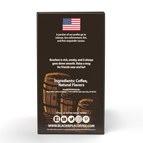 Black Rifle Coffee Bourbon K-Cup Pods  Medium Roast  22 Ct thumbnail