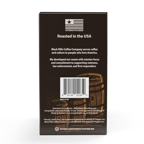 Black Rifle Coffee Bourbon K-Cup Pods  Medium Roast  22 Ct thumbnail