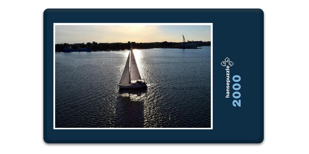 Hansepuzzle 20277 Sport - Segelboot, 2000 Teile