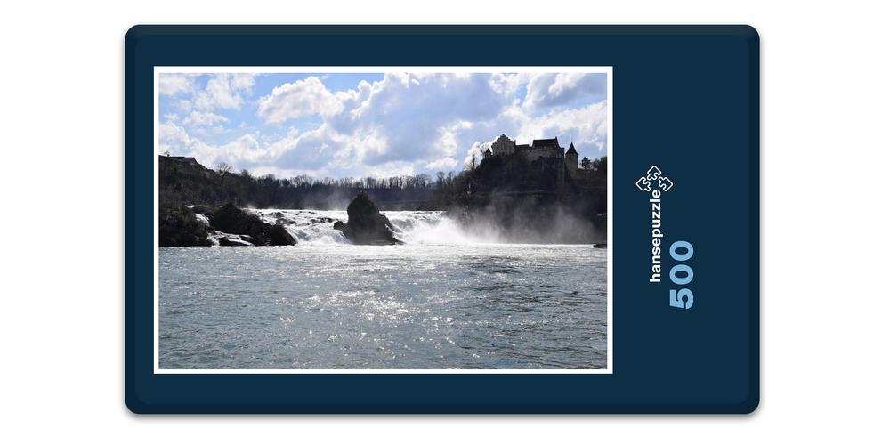 Hansepuzzle 33310 Orte - Schloss Laufen Am Rheinfall, 500 Teile