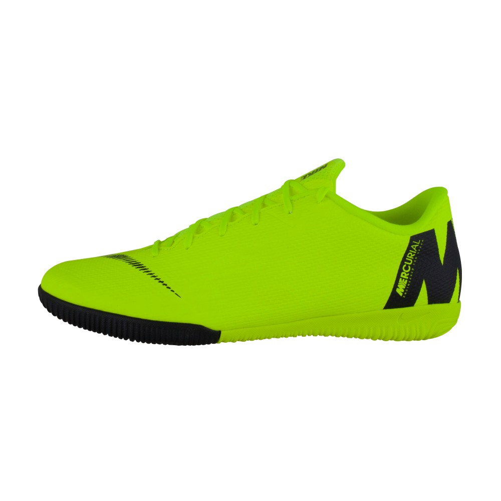 Nike Mercurial Vapor X XII Academy IC Indoor Soccer Shoe Volt/Black-10