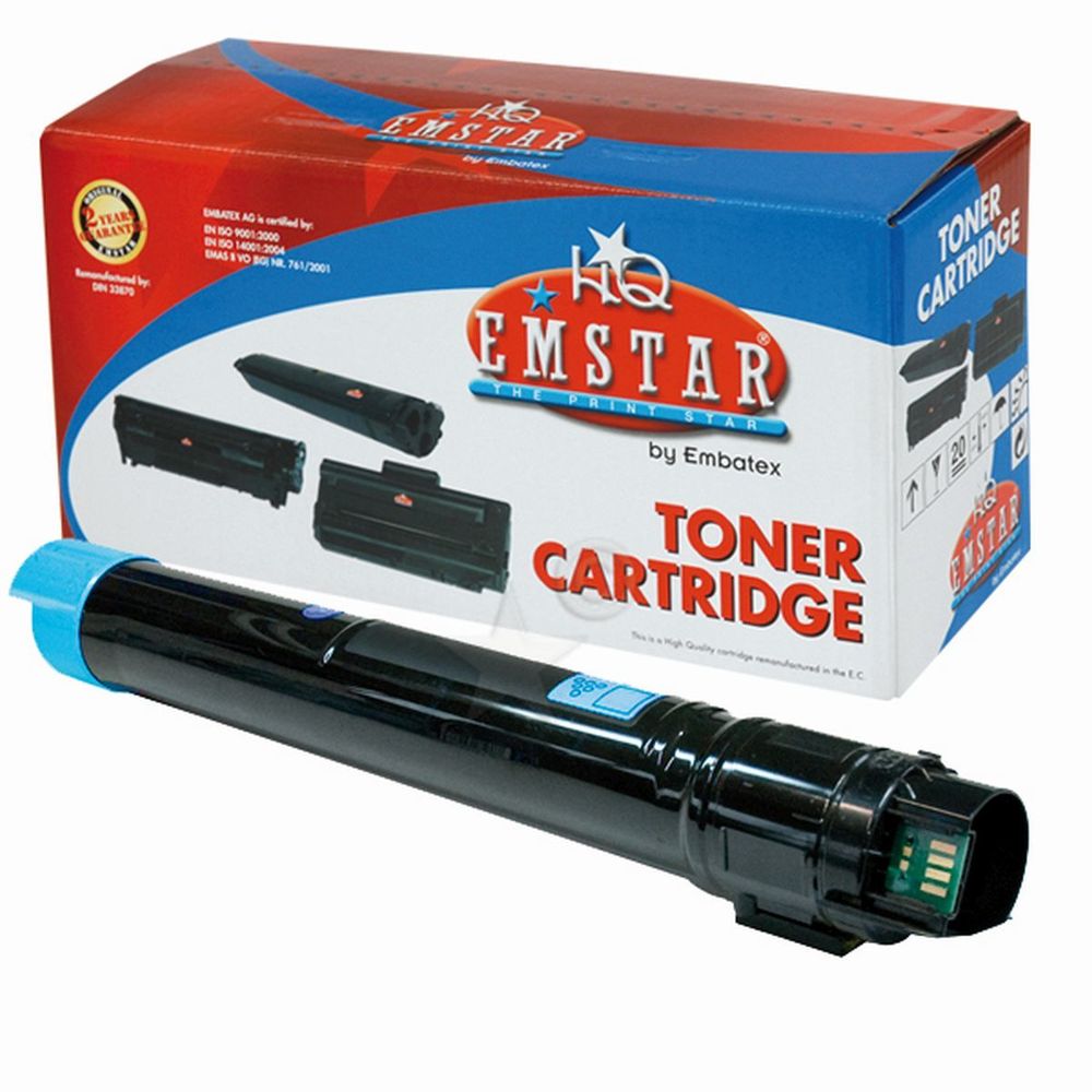 EStars Toner, Ersetzt 006R01516, U.a. Passend Für Xerox WorkCentre 7525/7530 Cyan WE + , Kapazität: Ca. 15000 Seiten (09XEWE7525TOC/X723)