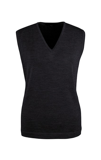 Greiff Corporate Wear Strick Damen Pullunder Regular Fit Schwarz Modell 6051