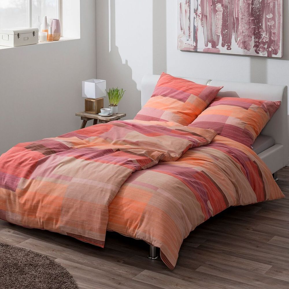 Estella Flanell Bettwäsche Baldo 5105-415 Hummer Weich Und Wärmend Für Den Winter
