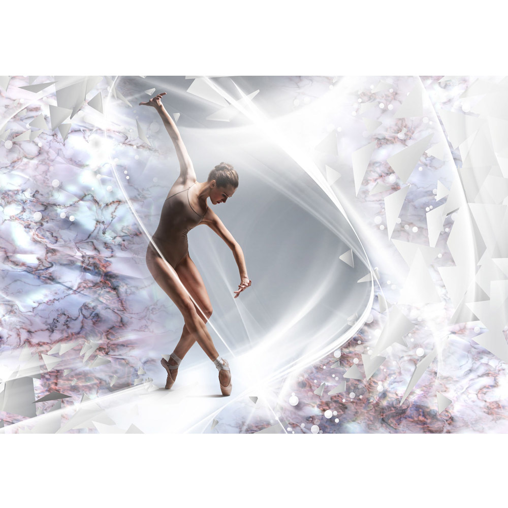 Fototapete No. 2518 Vlies Sport Tapete Frau Tanzen Ballett Keramik Elemente Natural Motiv 2518