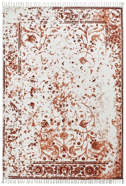 18988 Teppich Handgefertigt Braun 120x170 Cm