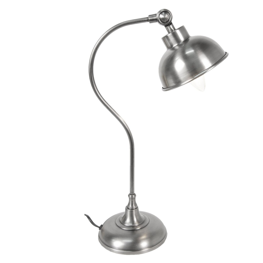 Lumilamp Tischlampe H54 E27 Max 40W Silber Antik Eisen 5Ll-5954