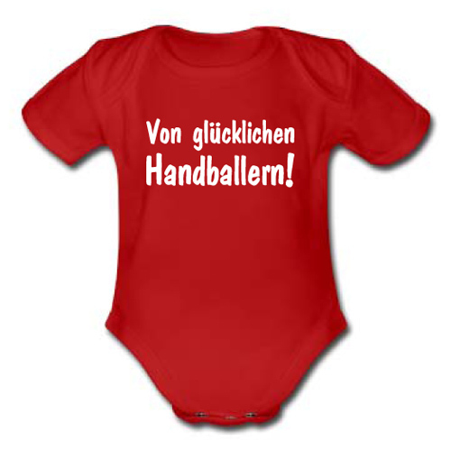 Handball2Go Babybody Von Glücklichen Handballern