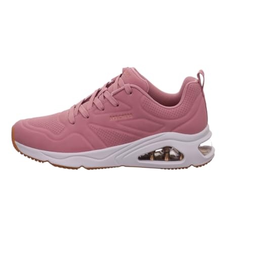 Skechers Women's Tres-Air Uno - Ah-Mazing Sneaker | Size 8.0 | Rose | Textile/Synthetic