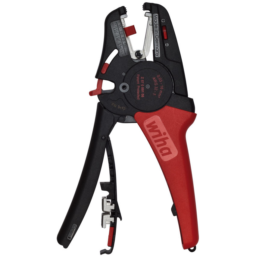 Wiha Standard Stripping Pliers, 0.03 to 16 Mm2, 200 Mm Overall