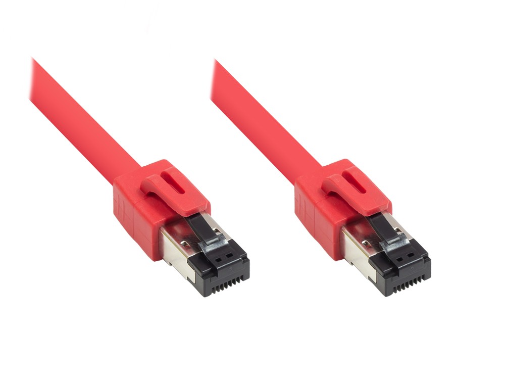 Alcasa 8080-150R Netzwerkkabel 15 M Cat8.1 S/FTP (S-STP) Rot (8080-150R)