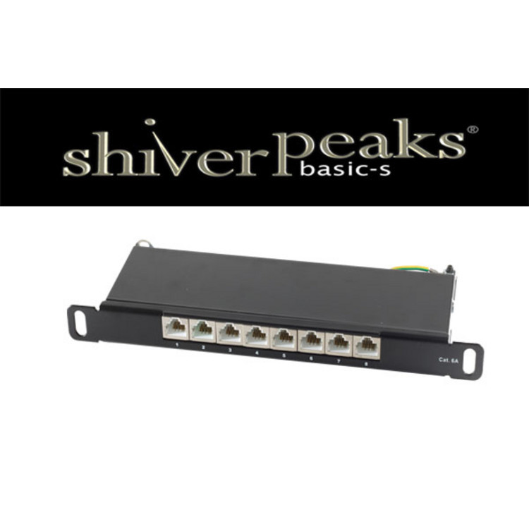 Shiverpeaks BS08-67050 Patch Panel 0.5U (BS08-67050)