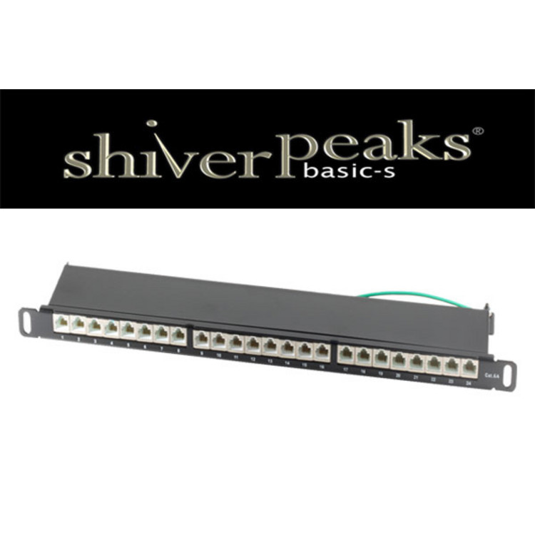 Shiverpeaks BS08-67052 Patch Panel 0.5U (BS08-67052)