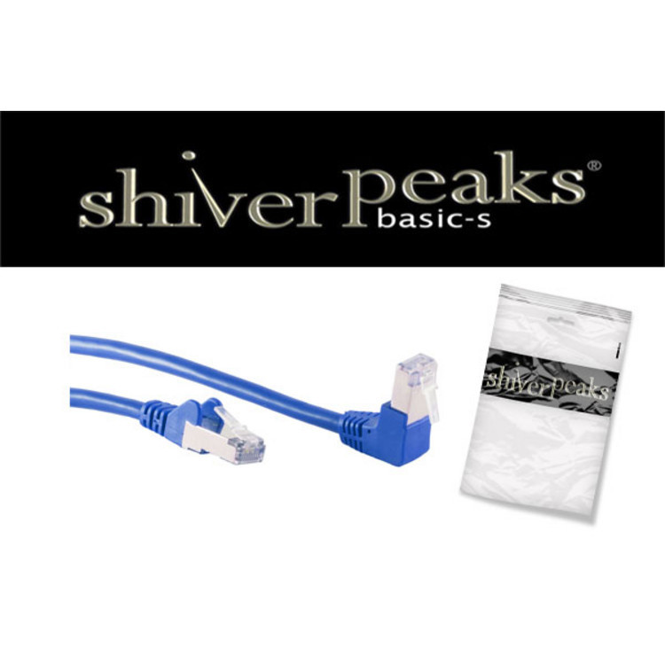 Shiverpeaks S/FTP - Cat.6 - PIMF - 20.0m - RJ-45 - RJ-45 - Gold - Cat6 - S/FTP (S-STP) - Blau (BS08-64091)